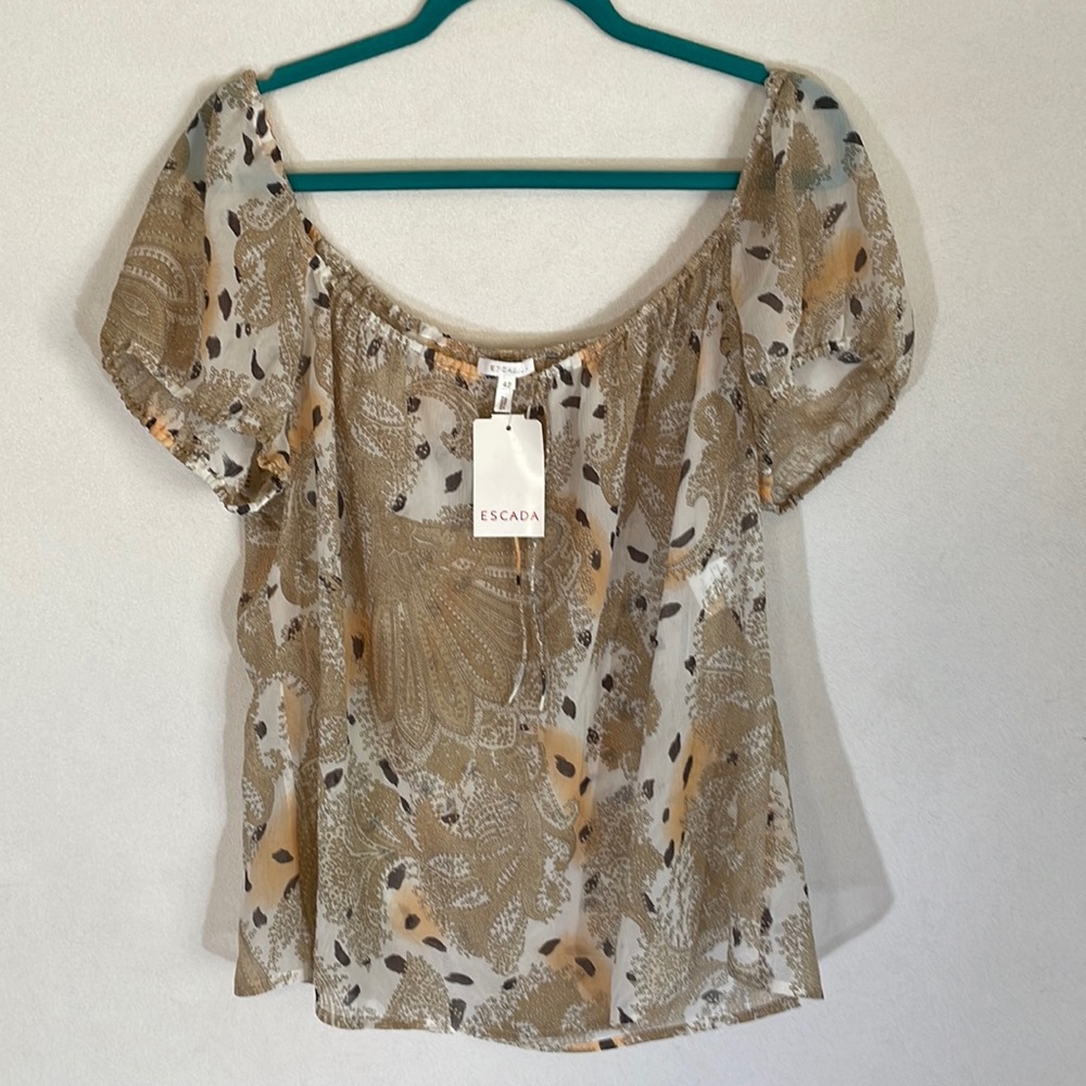 Escada Silk Blouse